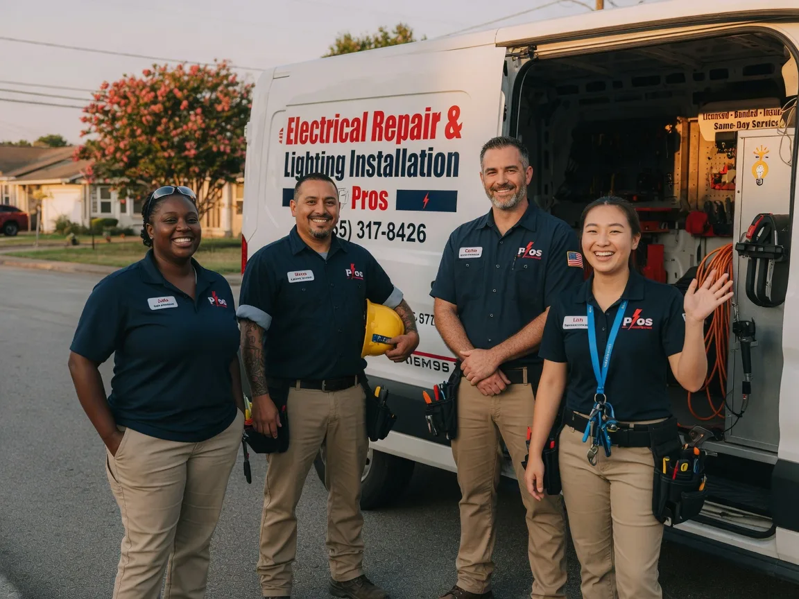 Licensed Electrician company in Slaton, TX